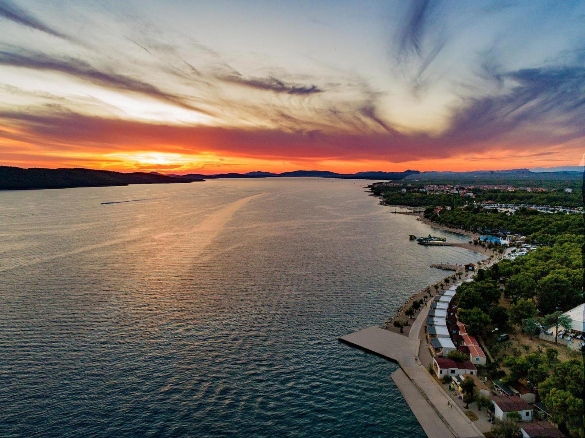 Deluxe Beach Mobile Homes Šibenik Exterior foto